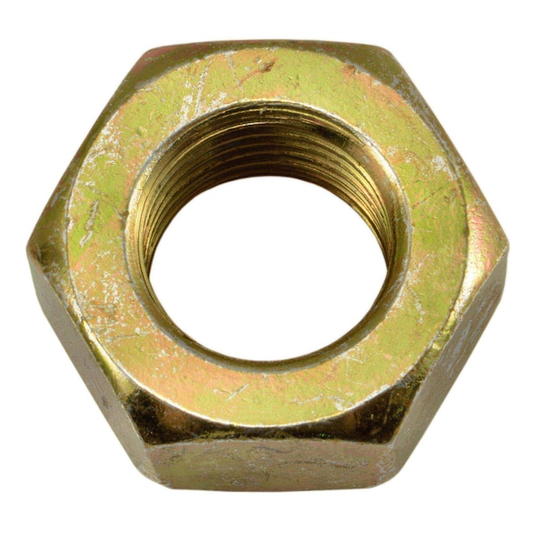 Midwest Fastener Hex Nut, M14-1.50, Steel, Class 8, Zinc Yellow, 6 PK 31014 - main
